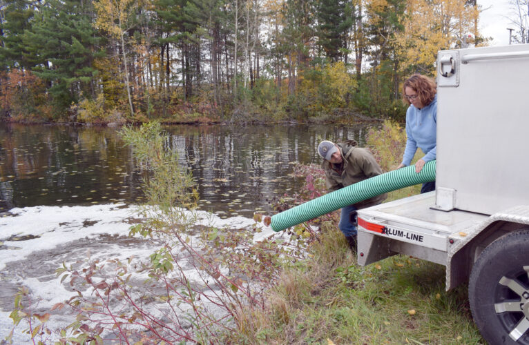 Wildlife group bolsters walleye fisheries in two Dickinson lakes